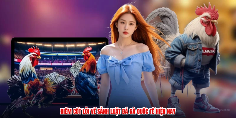 Điểm cốt lõi về sảnh luật đá gà quốc tế hiện nay