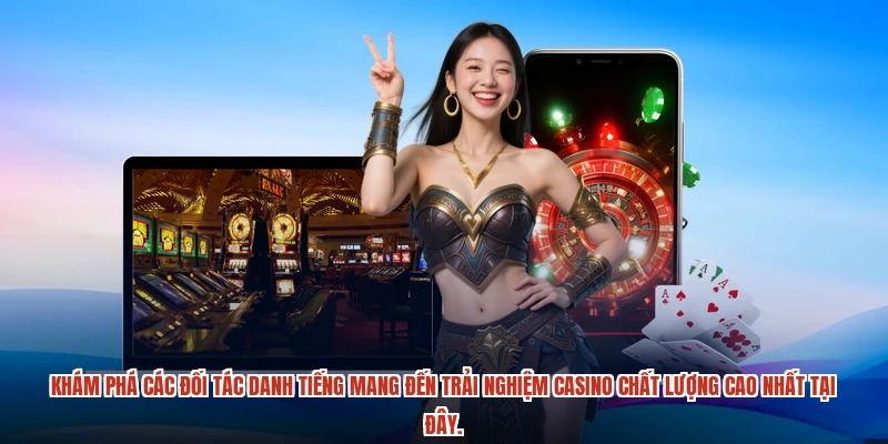 Khám phá các đối tác danh tiếng mang đến trải nghiệm casino chất lượng cao nhất tại đây.