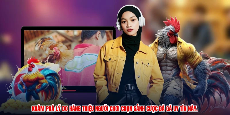 Khám phá lý do hàng triệu người chơi chọn sảnh cược đá gà uy tín này.