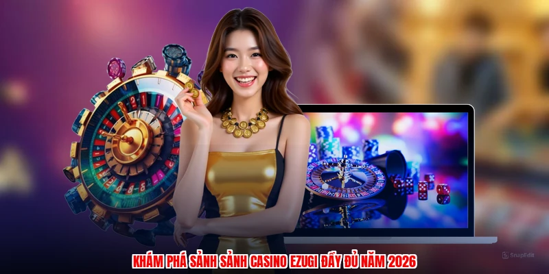 Khám phá sảnh sảnh casino ezugi đầy đủ năm 2026