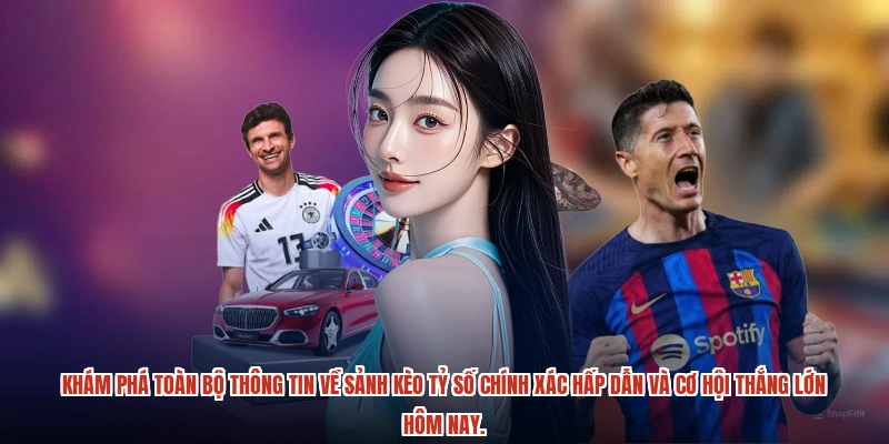 Khám phá toàn bộ thông tin về sảnh Kèo tỷ số chính xác hấp dẫn và cơ hội thắng lớn hôm nay.