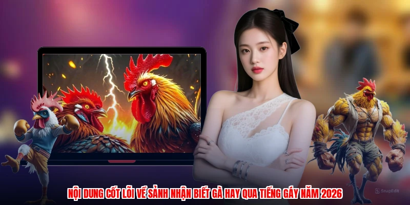 Nội dung cốt lõi về sảnh nhận biết gà hay qua tiếng gáy năm 2026