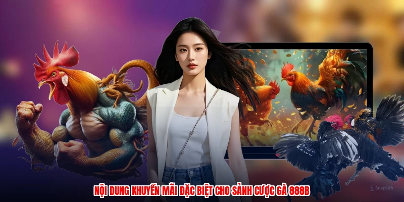 Nội dung khuyến mãi đặc biệt cho sảnh cược gà 888B