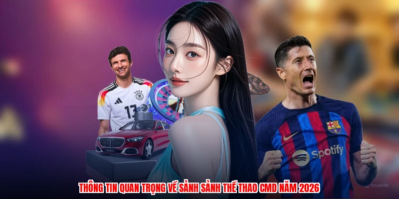 Thông tin quan trọng về sảnh sảnh thể thao CMD năm 2026